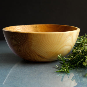 Small Olive Ash Fruit Bowl