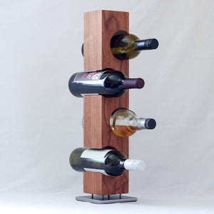 Custom Tabletop Wine Rack from Solid Cherry Wood - Main Image