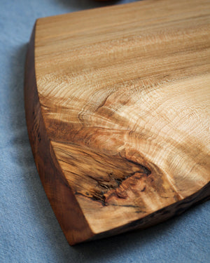 Natural Edge Maple "Ripple" Cutting Board