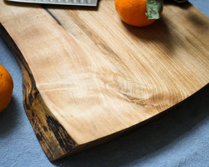 Natural Edge Maple "Ripple" Cutting Board