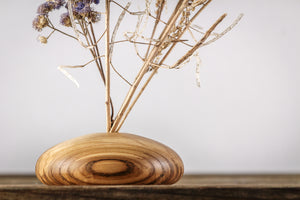 Olive Ash Heartwood Ikebana Bud Vase