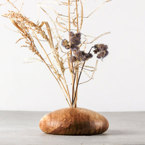 Olive Ash Heartwood Ikebana Bud Vase