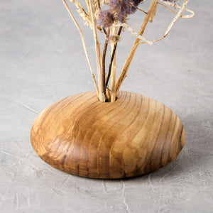 Olive Ash Heartwood Ikebana Bud Vase