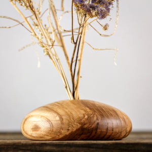 Olive Ash Heartwood Ikebana Bud Vase