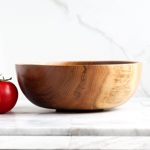 Butternut Wood Bowl, Small Dough Proofing Bowl