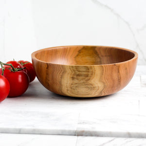 Butternut Wood Bowl, Small Dough Proofing Bowl