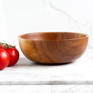 Butternut Wood Bowl, Small Dough Proofing Bowl