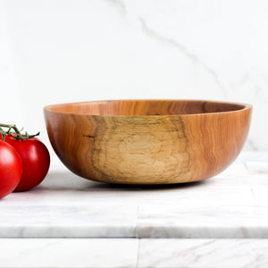 Butternut Wood Bowl, Small Dough Proofing Bowl