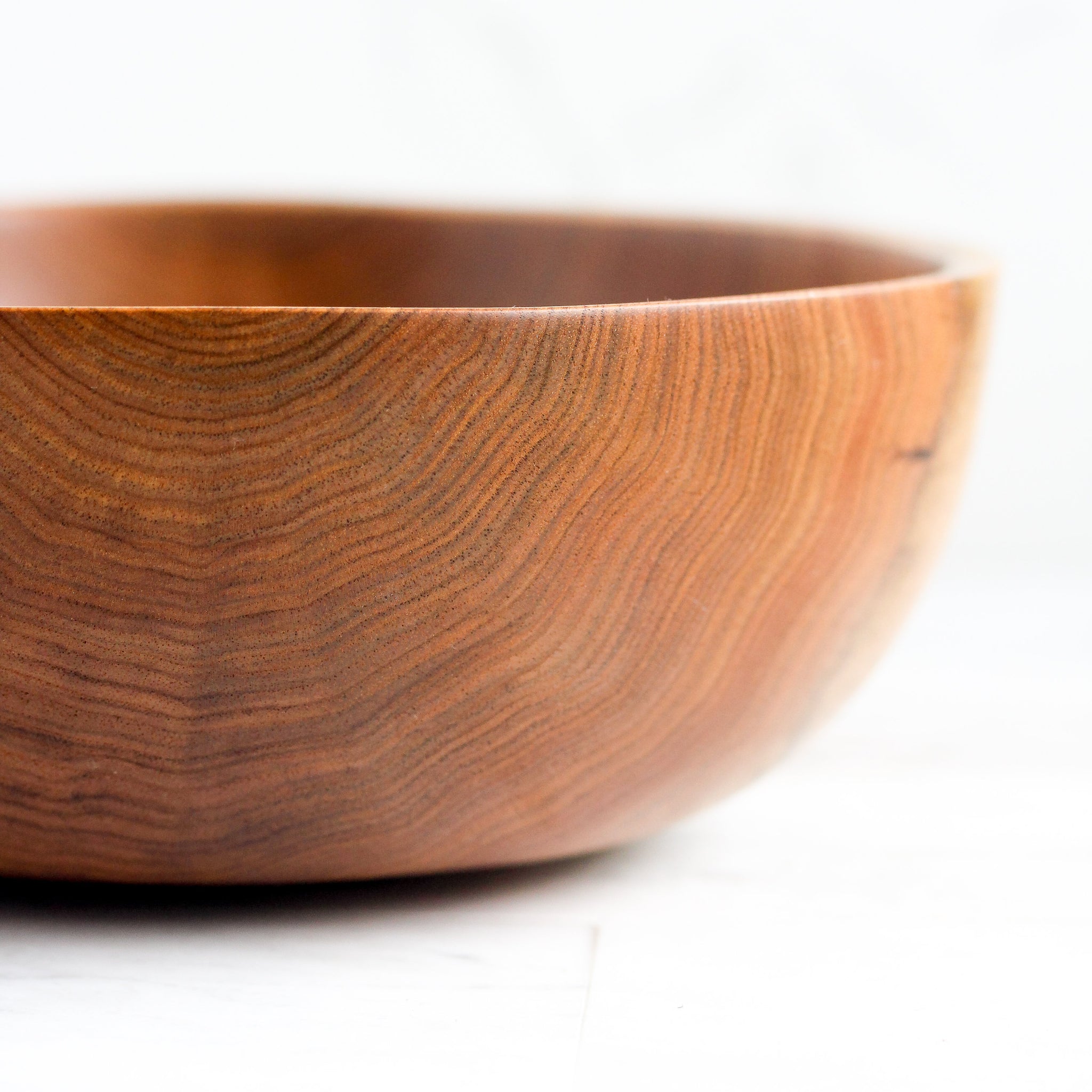 Butternut Wood Bowl, Small Dough Proofing Bowl