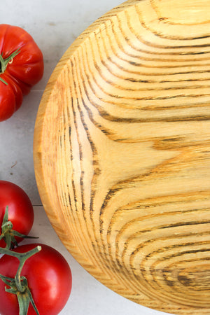 Spalted Ash Vegetable Bowl