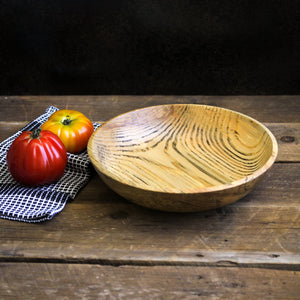 Spalted Ash Vegetable Bowl