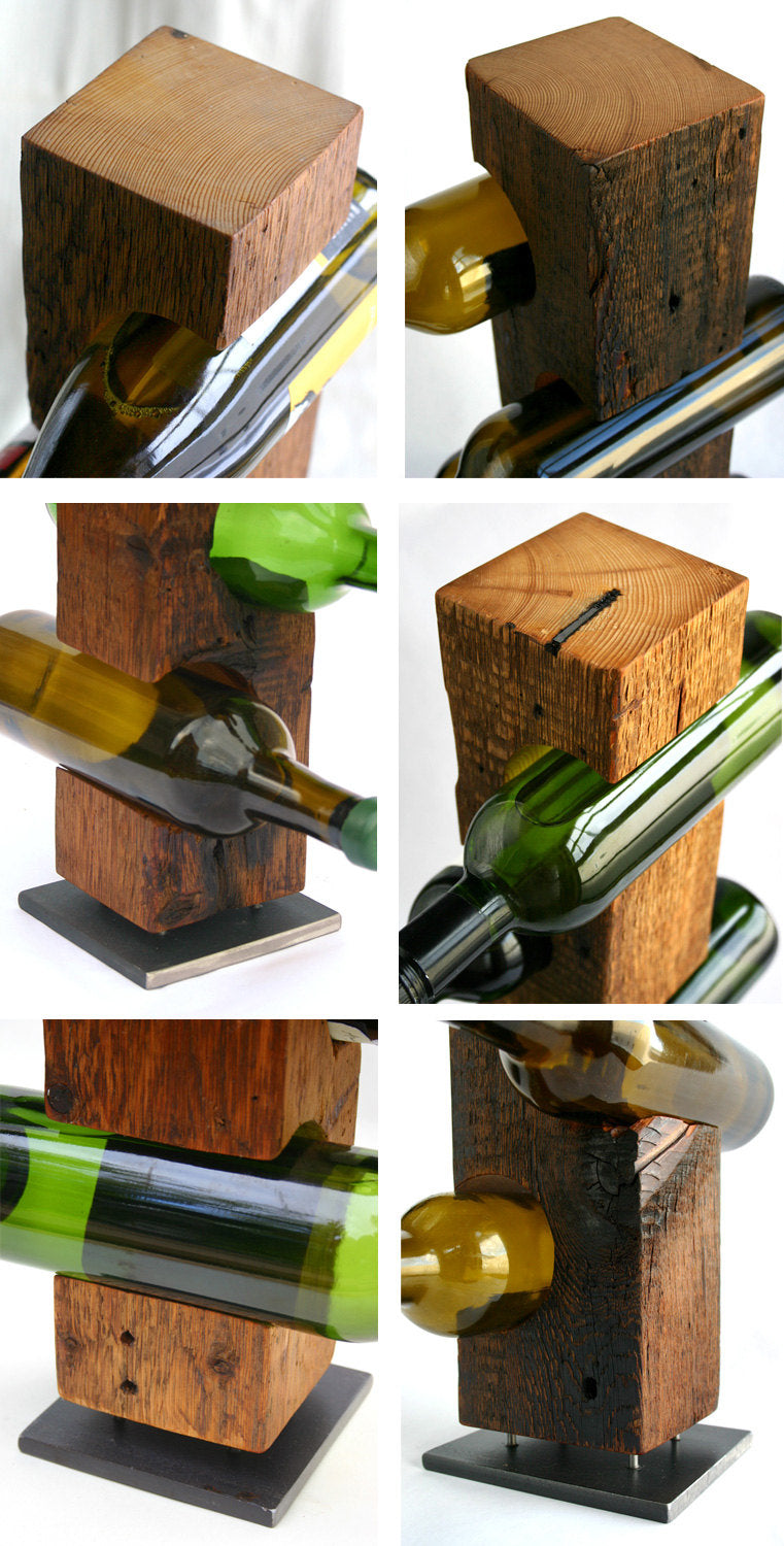 Custom Wine Rack, Reclaimed 1800-1900 Barn Wood, Made-To-Order,